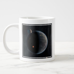 En jordliknande planetsRik i kol och torr. Jumbo Mugg