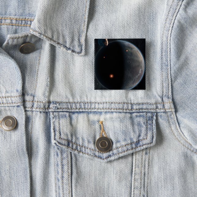 En jordliknande planetsRik i kol och torr. Knapp (In Situ)