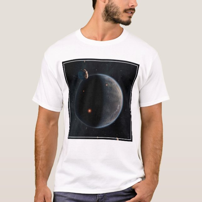 En jordliknande planetsRik i kol och torr. T Shirt (Framsida)