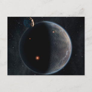 En jordliknande planetsRik i kol och torr. Vykort