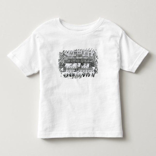 En Jousting plats Tee Shirt (Framsida)