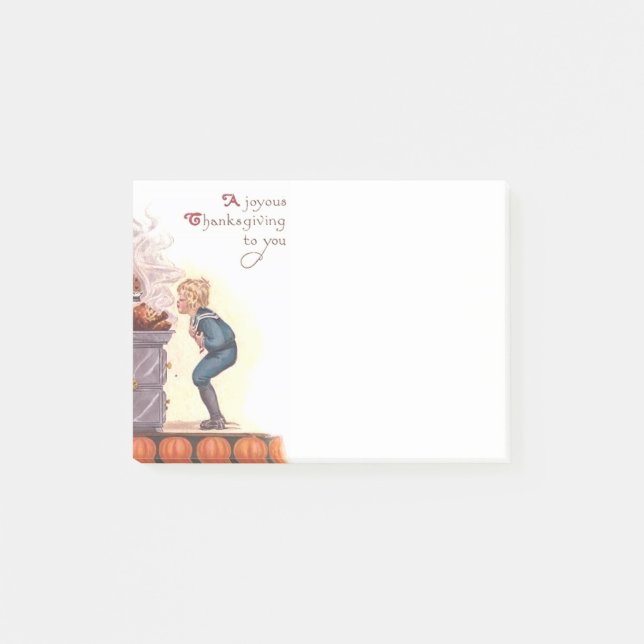 En Joyous thanksgiving postar det noterar Post-it Block (Framsida)