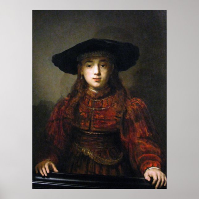 En judisk Bride - Rembrandt - 1641 Poster (Framsidan)