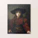 En judisk Bride - Rembrandt - 1641 Pussel<br><div class="desc">"Judiska uttryck" erbjuder en shoppingupplevelse eftersom du inte hittar någon annanstans. Gör er hemma. Berätta för dina vänner om oss och skicka länken till dem: http://www.zazzle.com/YehudisL?rf=238549869542096443*</div>