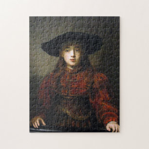 En judisk Bride - Rembrandt - 1641 Pussel
