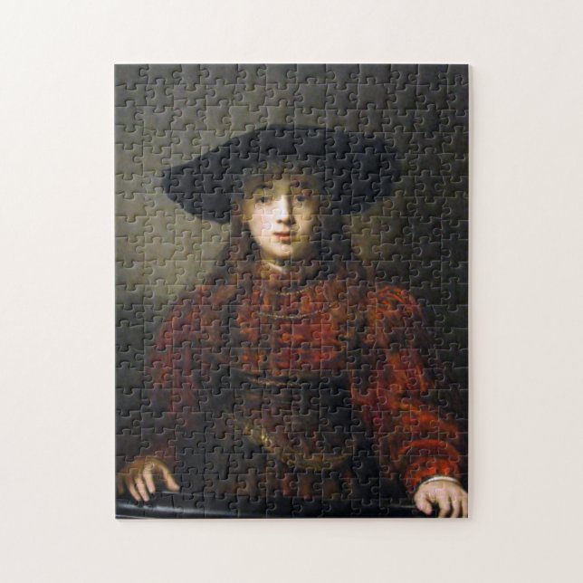 En judisk Bride - Rembrandt - 1641 Pussel (Vertikal)