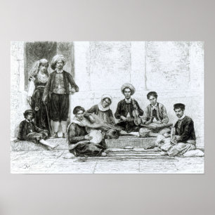 En judisk konsert, Tlemcen Poster