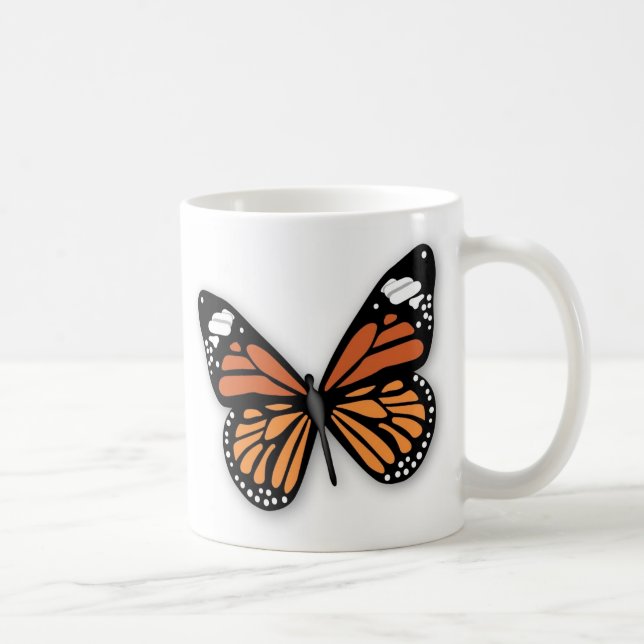 En judisk monarch Butterfly Kaffemugg (Höger)
