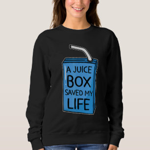 En Juice Box räddade mitt liv Diabetes Awareness B T Shirt
