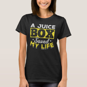 En juicebox sparade min livs diabetes t shirt