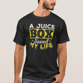 En juicebox sparade min livs diabetes t shirt