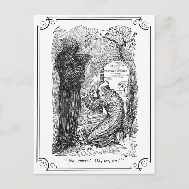 En jul Sång: nej, Spirit! Helg Vykort (Framsida)