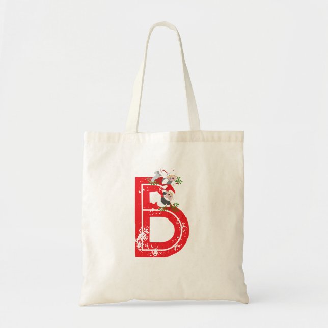 En jul - Tote Bag Tygkasse (Framsidan)