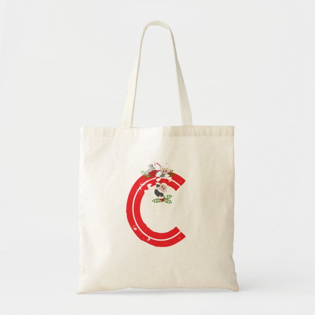 En jul - Tote Bag Tygkasse (Framsidan)