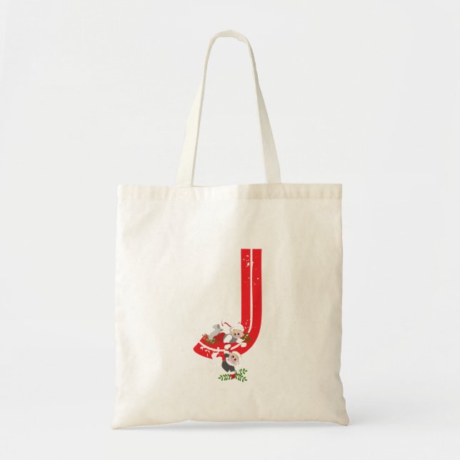 En jul - Tote Bag Tygkasse (Framsidan)