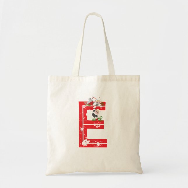 En jul - Tote Bag Tygkasse (Framsidan)