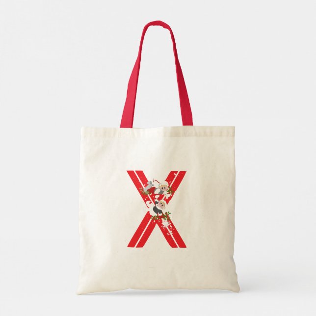 En jul - Tote Bag Tygkasse (Baksida)