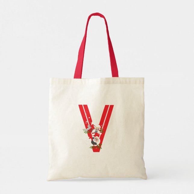 En jul - Tote Bag Tygkasse (Baksida)
