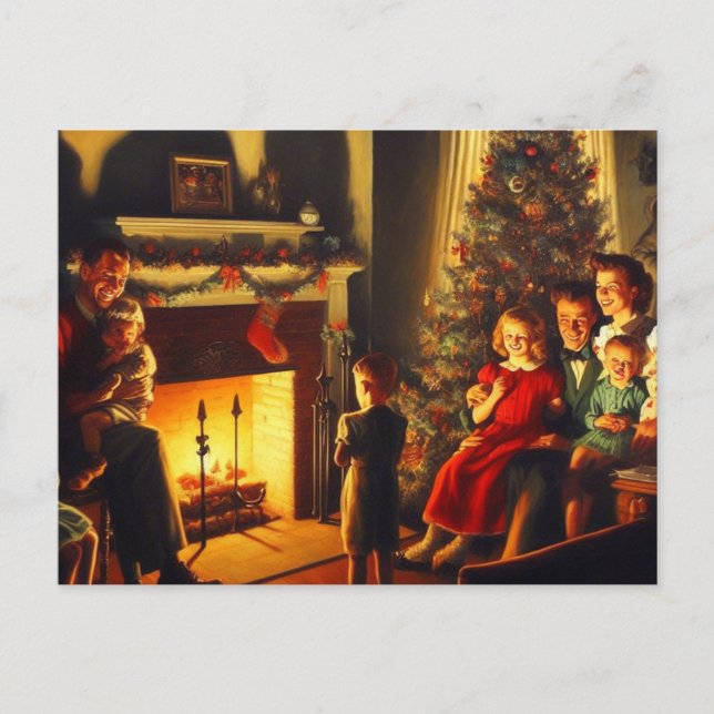 En julfasa vykort (Framsida)