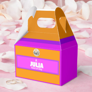 En Julia Kind Of Day Print med Joe's Wick Logo Presentaskar