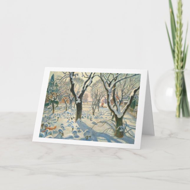 En julklapp! helgkort (Framsida)