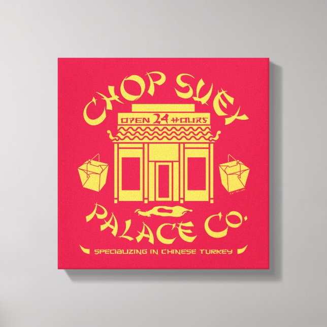 En julsaga | Chop Suey Palace Co. Canvastryck (Framsida)