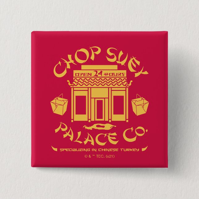 En julsaga | Chop Suey Palace Co. Knapp (Framsida)