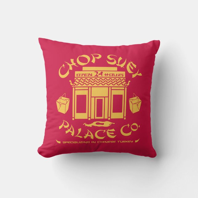 En julsaga | Chop Suey Palace Co. Kudde (Framsida)