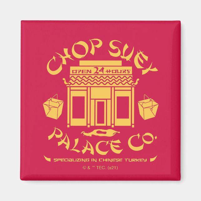 En julsaga | Chop Suey Palace Co. Magnet (Framsidan)