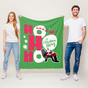 En julsaga   Ho Ho Ho Fleecefilt