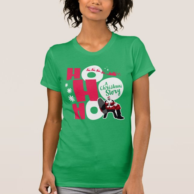 En julsaga | Ho Ho Ho T Shirt (Framsida)