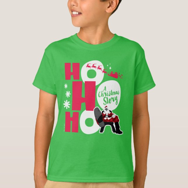 En julsaga | Ho Ho Ho T Shirt (Framsida)