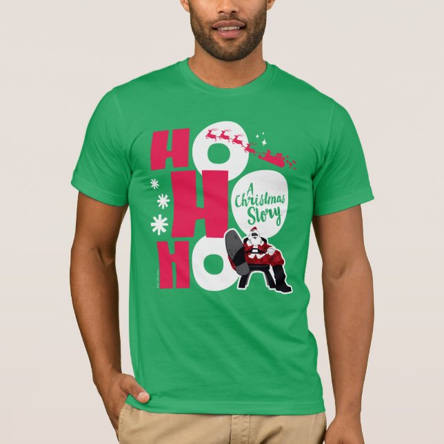 En julsaga | Ho Ho Ho T Shirt (Framsida)
