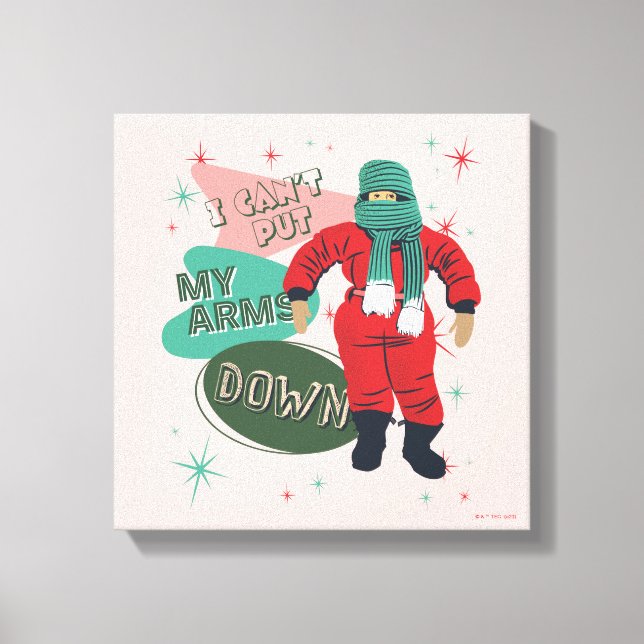 En julsaga - jag kan inte lägga ner min Arm Canvastryck (Framsida)