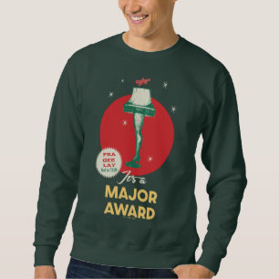 En julsaga Leg Lamp Major Award Lång Ärmad Tröja