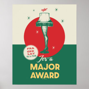 En julsaga   Leg Lamp Major Award Poster
