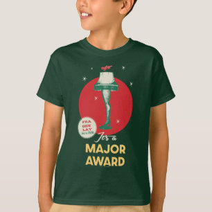 En julsaga   Leg Lamp Major Award T Shirt