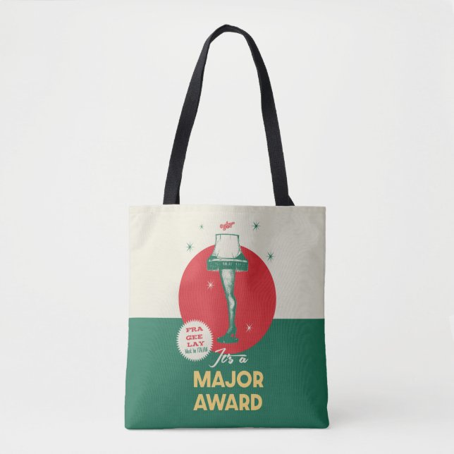 En julsaga | Leg Lamp Major Award Tygkasse (Framsida)