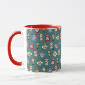 En julsaga | Ralphie och Ornaments Mönster Mugg