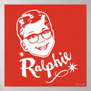 En julsaga   Ralphie Poster