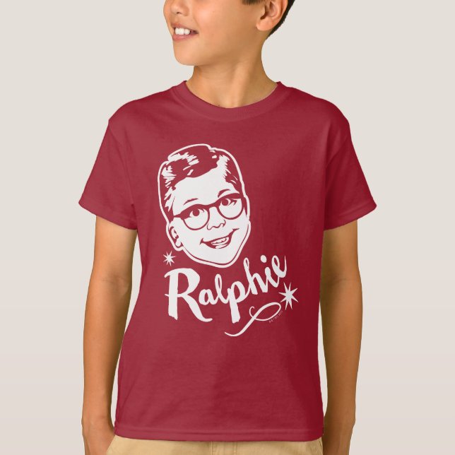 En julsaga | Ralphie T Shirt (Framsida)