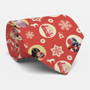 En julsaga Retro Snowflake Mönster Slips