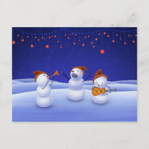 En julsång helg vykort