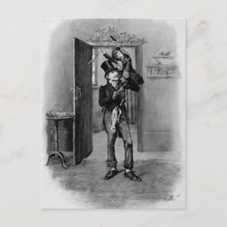 En julsång: Mycket små Tim Helg Vykort