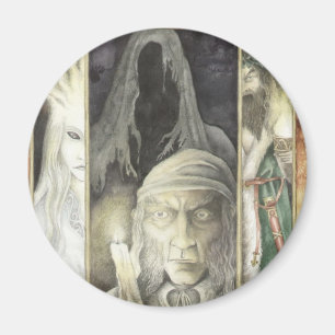 En julsång, Scrooge och den tre spöken Magnet