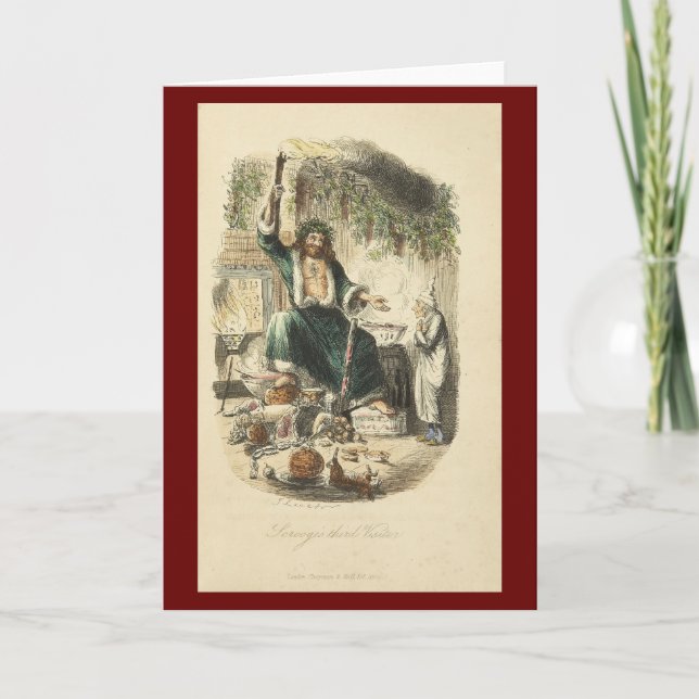 En julsångjulkort helgkort (Framsida)