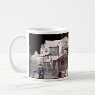 En julsångtext kaffemugg