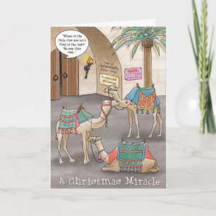 En julspegel helgkort