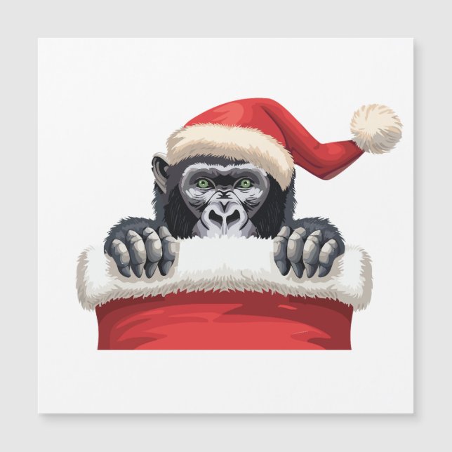 En julstrumpa full av gorillaglädje (Framsida)