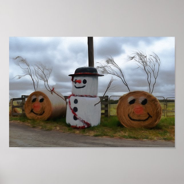 En jultomt Poster (Framsidan)